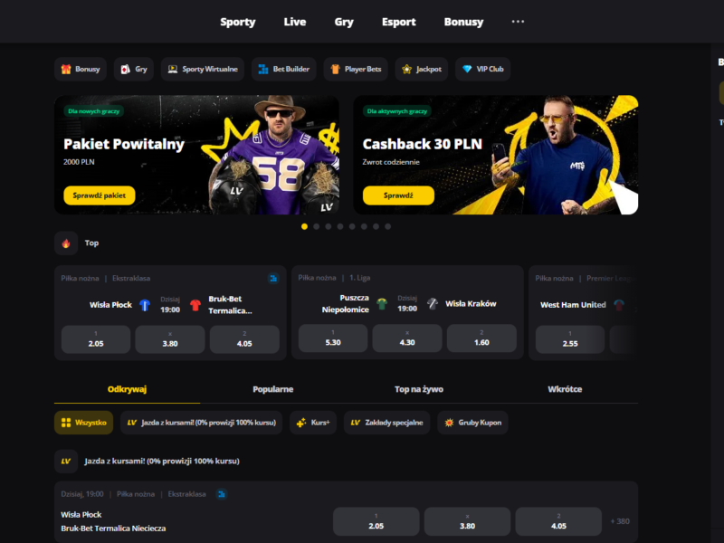 LV BET – Dlaczego to najlepszy bukmacher w Polsce?